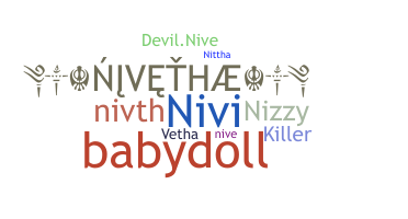 الاسم المستعار - Nivetha