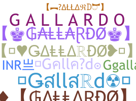الاسم المستعار - Gallardo