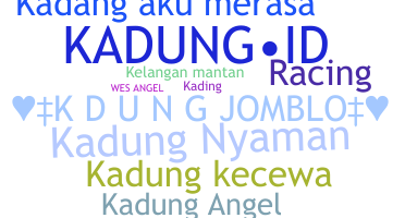 الاسم المستعار - Kadung