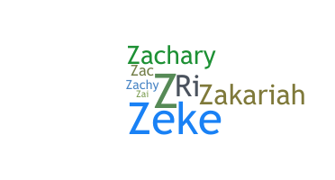 الاسم المستعار - Zachariah