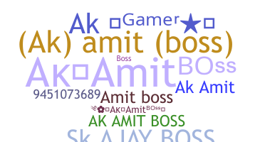 الاسم المستعار - Akamitboss