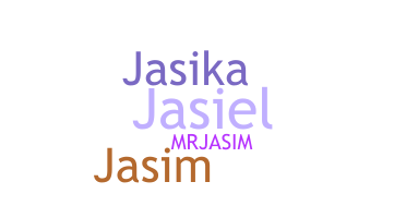 الاسم المستعار - Jasi