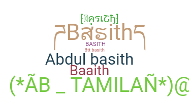 الاسم المستعار - Basith