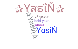 الاسم المستعار - Yasin