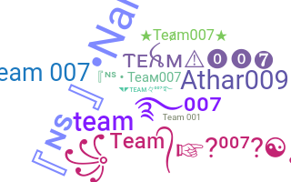 الاسم المستعار - Team007