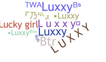 الاسم المستعار - luxxy