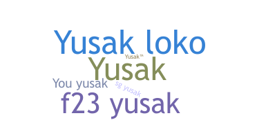الاسم المستعار - YusaK