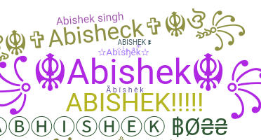 الاسم المستعار - Abishek