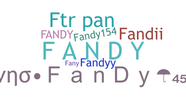 الاسم المستعار - Fandy