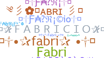 الاسم المستعار - Fabricio