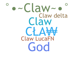 الاسم المستعار - CLAW