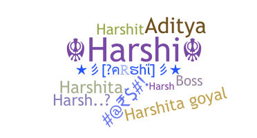 الاسم المستعار - Harshi