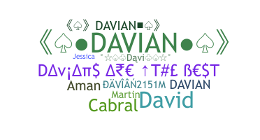 الاسم المستعار - Davian