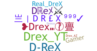 الاسم المستعار - Drex