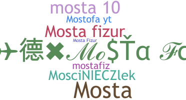 الاسم المستعار - MostA
