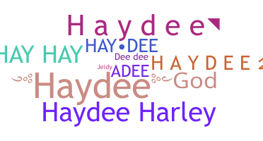 الاسم المستعار - haydee