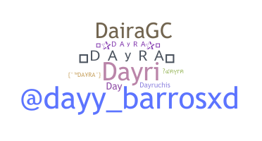 الاسم المستعار - Dayra