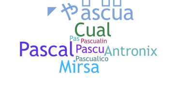 الاسم المستعار - Pascual