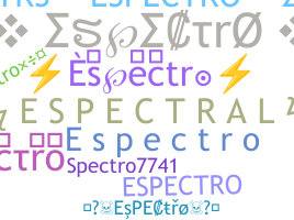 الاسم المستعار - Espectro