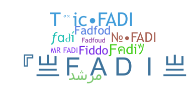 الاسم المستعار - Fadi