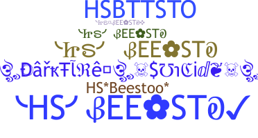 الاسم المستعار - HSBEESTO