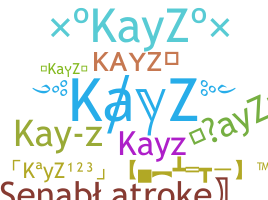 الاسم المستعار - KayZ