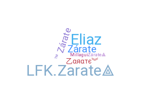 الاسم المستعار - Zarate