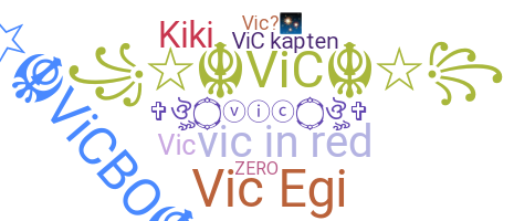 الاسم المستعار - vic