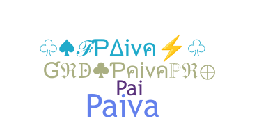 الاسم المستعار - Paiva