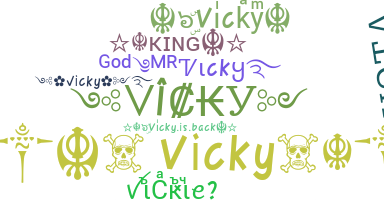 الاسم المستعار - Vicky