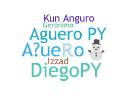 الاسم المستعار - Aguero