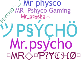 الاسم المستعار - MrPsycho