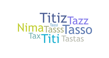 الاسم المستعار - Tasnime