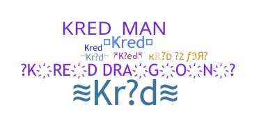 الاسم المستعار - kred
