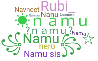الاسم المستعار - namu