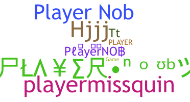 الاسم المستعار - PlayerNOB