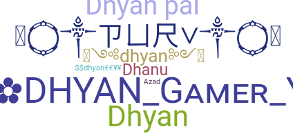 الاسم المستعار - dhyan