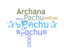 الاسم المستعار - pachu