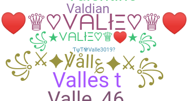 الاسم المستعار - Valle