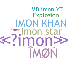 الاسم المستعار - Imon