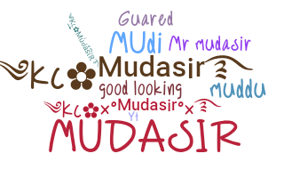 الاسم المستعار - Mudasir