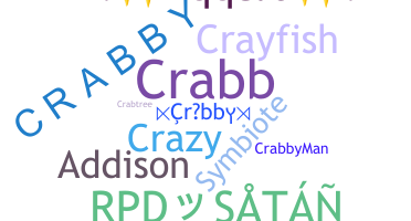 الاسم المستعار - Crabby
