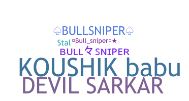 الاسم المستعار - Bullsniper