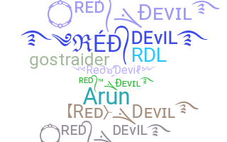 الاسم المستعار - reddevil