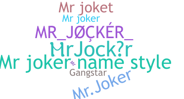 الاسم المستعار - MrJocker