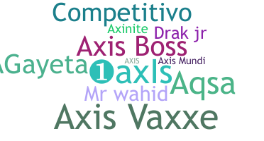 الاسم المستعار - Axis