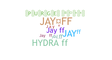 الاسم المستعار - JAYff