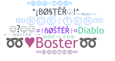 الاسم المستعار - Boster