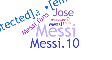 الاسم المستعار - Messi10
