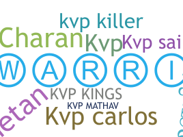 الاسم المستعار - KVP